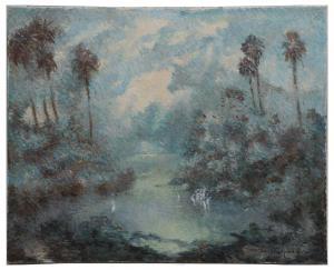 BOLINGER Franz Joseph 1903-1986,Early Morning Mist,Burchard US 2021-07-18