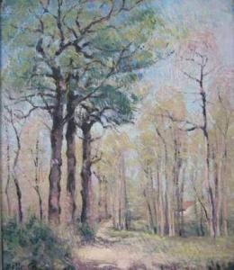 BOLLE César Alphonse 1879-1963,les grands arbres,Rossini FR 2007-09-28