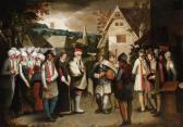 BOLLERY Nicolas 1560-1630,A wedding procession through a town,Christie's GB 2000-07-07
