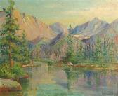 BOLLES Ida Randall 1861-1949,Bear Lake, Estes Park, Colorado,Bonhams GB 2010-01-24