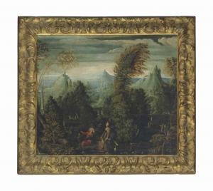 BOLOGNIAN SCHOOL,Christ and the Samaritan Woman at the Well,1600,Christie's GB 2015-07-10