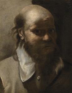 BOLOGNIAN SCHOOL,PORTRAIT OF A BEARDED MAN, HEAD AND SHOULDERS,Sotheby's GB 2017-12-07