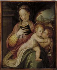 BOLOGNIAN SCHOOL,The Madonna and Child with Infant Saint John,Christie's GB 2006-10-03