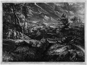 BOLSWERT Boetius Adams 1580-1633,Landschaft mit Philemon und Baucis,Galerie Bassenge DE 2018-05-30