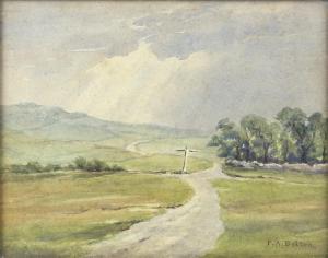 BOLTON Francis A 1858-1943,The Crossroads, Carlton Moor, Staffordshire,Ewbank Auctions GB 2021-06-17