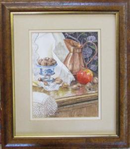 Bolton Kay,Copper jug with apple and nuts,John Taylors GB 2017-11-14