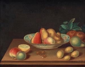 BOMAN Lars Henning 1720-1790,Still life with fruit and nuts,Bukowskis SE 2011-12-06