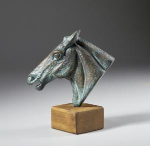 BOMBARDIERI Remo 1936-2021,Testa di cavallo.,Capitolium Art Casa d'Aste IT 2023-10-30