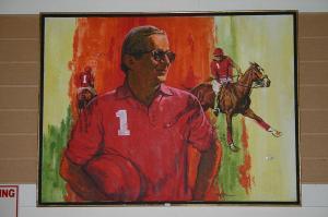 BOMBERGER BRUCE 1900-1900,Portrait of a polo player,O'Reilly IE 2011-03-02
