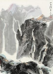 BOMIN Wang 1924-2013,LANDSCAPE,China Guardian CN 2016-03-26