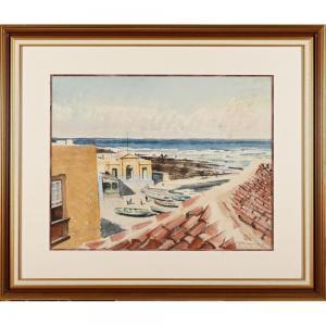 BOMPARD Pierre 1890-1962,Puerto de la Cruz,1952,Herbette FR 2024-02-04