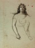 BOMPIANI Roberto 1821-1908,Studio di figura femminile con pugnale,Gonnelli IT 2015-12-11