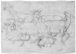 BONACCORSI Piero Giovanni 1501-1547,Five goats,Christie's GB 2001-07-09