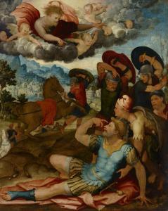 BONACCORSI Piero Giovanni 1501-1547,The Conversion of Saint Paul,Christie's GB 2022-06-09