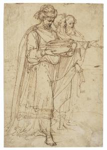BONACCORSI Piero Giovanni 1501-1547,Three standing male figures,Christie's GB 2021-10-14