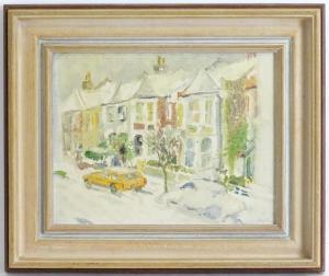 BONADA Cinzia 1900-1900,Twickenham in the snow,Claydon Auctioneers UK 2021-12-29