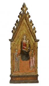 BONAIUTI ANDREA DI,Madonna and Child with Saint Bartholomew and John ,Galerie Koller 2012-03-30