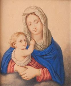 BONAJUTI A 1800-1800,Madonna con Bambino,Minerva Auctions IT 2013-05-28