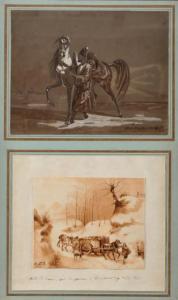 BONAPARTE Louis Napoléon 1808-1873,Le cosaque et son cheval,Binoche et Giquello FR 2014-11-16