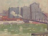 BONAR James King 1864,The Old 6th Street Bridge and Fulton Building,1910,Concept Gallery 2007-09-29