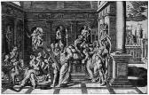 BONASONE Giulio 1498-1580,Die Geburt Johannes des Täufers,Galerie Bassenge DE 2016-11-24