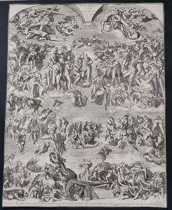 BONASONE Giulio 1498-1580,Giudizio Universale,1696,Bertolami Fine Arts IT 2020-10-01