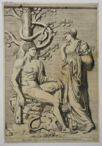 BONAVERA DOMENICO 1640-1695,Hercule au jardin des Hespérides,1646,Eric Caudron FR 2021-12-07