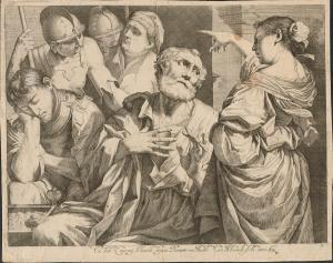 BONAVERA DOMENICO 1640-1695,Negazione di san Pietro,Bertolami Fine Arts IT 2023-06-26