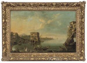 BONAVIA Carlo 1755-1788,A coastal landscape,Christie's GB 2007-01-24