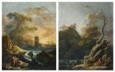 BONAVIA Carlo 1755-1788,TWO ARCADIAN RIVER LANDSCAPES,18th Century,Sotheby's GB 2020-06-11