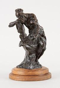 BONCQUET Henri 1868-1908,Femme perdue dans ses pensées,Horta BE 2022-11-14