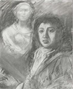 BOND Jane 1939,PORTRAIT OF SAMUEL PEPYS WITH A FEMALE BUST,Sworders GB 2019-10-22