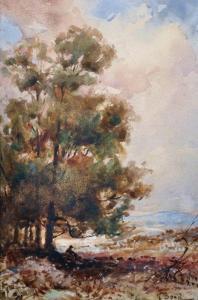 Bond K,A Landscape with a Seated Figure under a Tree,19th,John Nicholson GB 2018-03-28