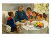 BONDARENKO Svetlana Vladimirovna 1935-1996,Private Lesson,1972,Auctionata DE 2015-05-20