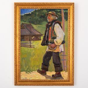 BONDARENKO Svetlana Vladimirovna 1935-1996,Ritratto di contadino,Wannenes Art Auctions IT 2022-10-26