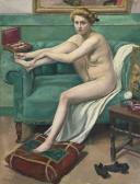 BONDY Walter 1880-1940,LA PÉDICURE,Sotheby's GB 2014-05-09