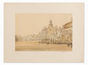 BONE Muirhead 1876-1953,Cityscape,1950,Auctionata DE 2016-12-01