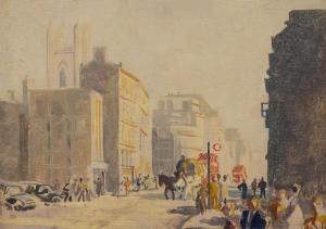 BONE Stephen 1904-1958,A London street scene,Bellmans Fine Art Auctioneers GB 2022-11-15