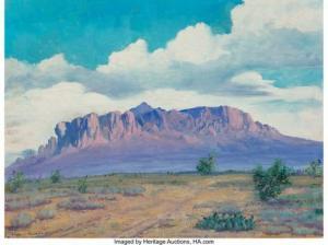 BONFANTI THURSTON EUGENE 1896-1993,Superstition Mountains,Heritage US 2021-06-18