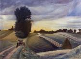 Bonfiglio Thomas,Sunset over rolling hills,1937,Eldred's US 2017-11-02
