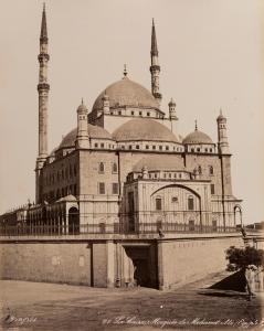 BONFILS Felix 1831-1885,Le Caire, Mosquée de Mohamet Ali ; Mosquée de sult,Finarte IT 2023-09-12