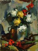 BONGART Sergei 1918-1985,Floral still life with objects,John Moran Auctioneers US 2009-06-23