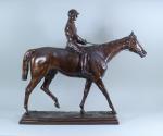 BONHEUR Isidore Jules 1827-1901,Figure of a racehorse with jockey,Canterbury Auction GB 2021-10-02