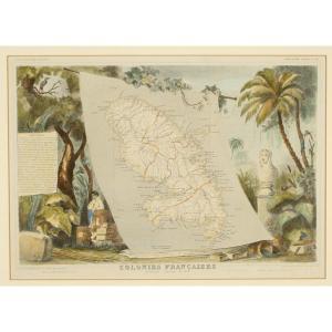 BONHEUR Raymond,Atlas French map of Martinique,Ripley Auctions US 2011-04-20