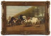 BONHEUR Rosa Marie 1822-1899,Der Pferdemarkt,Von Zengen DE 2021-06-18