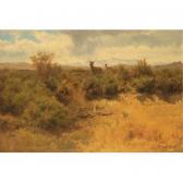 BONHEUR Rosa Marie 1822-1899,STAG AND DOE IN A LANDSCAPE,Sotheby's GB 2007-10-23