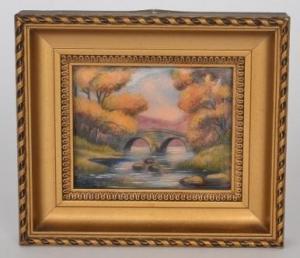 BONHOMME R,study of a river bridge,Fieldings Auctioneers Limited GB 2014-02-08