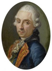 BONINO GIUSEPPE 1766-1777,Portrait of a man,Galerie Koller CH 2012-03-26