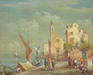 BONIVENTO Eugenio 1880-1956,Venezia,Meeting Art IT 2024-04-20
