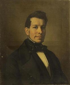 BONJOUR Jean Baptiste 1801-1882,ritratto di gentiluomo,D'Ambrosio Galleria IT 2019-05-25